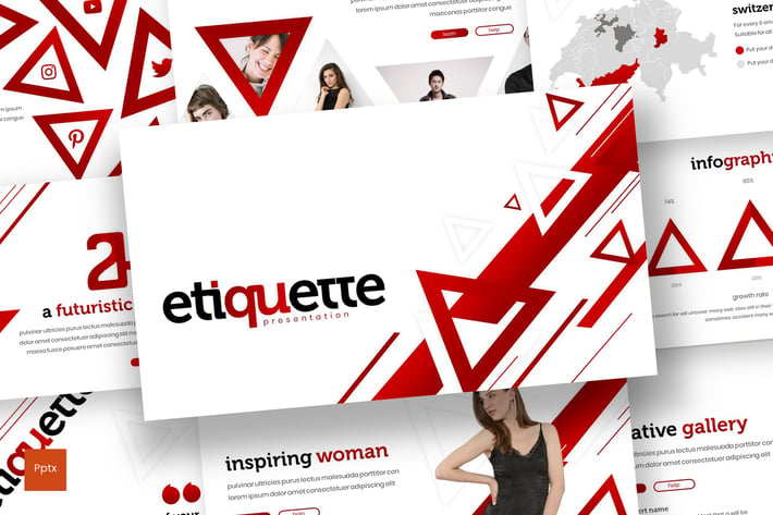 Etiquette - Powerpoint Template
