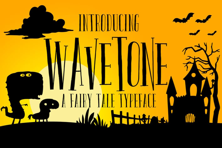 Wavetone Typeface