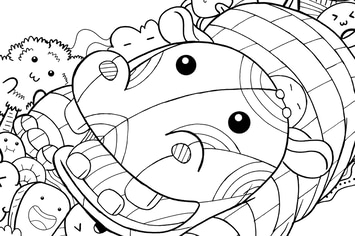 Hippo Doodle