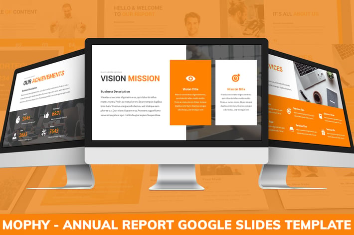 Mophy - Annual Report Google Slides Template