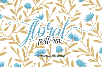 Floral Seamless Patterns