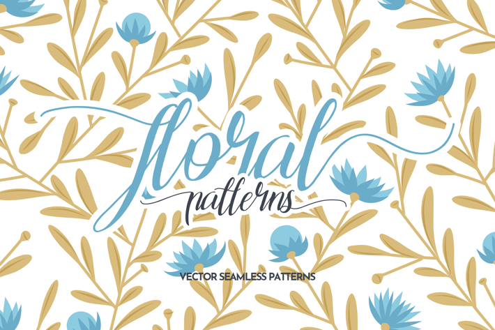 Floral Seamless Patterns