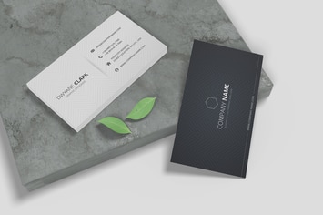 Minimalist Business Card Mockup Vol. 3.1