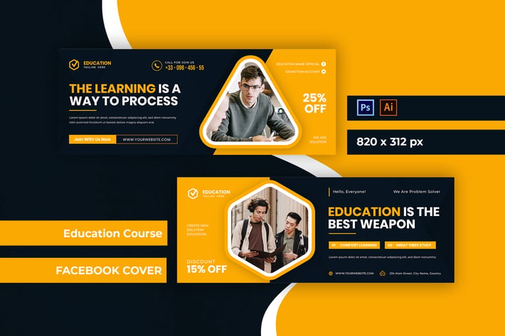 Education Course Facebook Cover