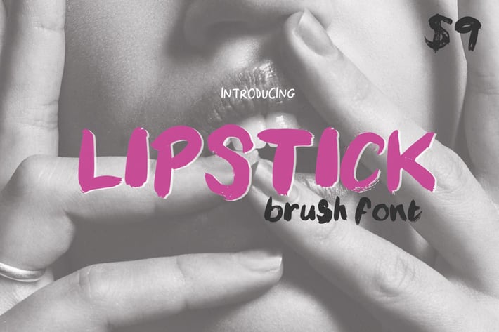 Lipstick Font