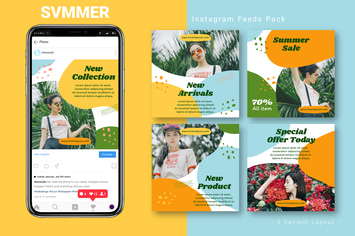 Svmmer - Instagram Feed Pack