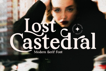 Lost Castedral Serif Font