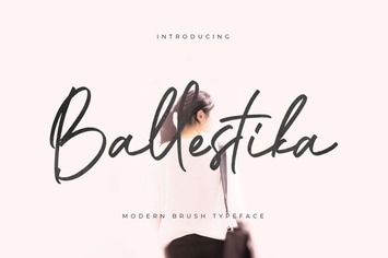 Ballestika Script Font