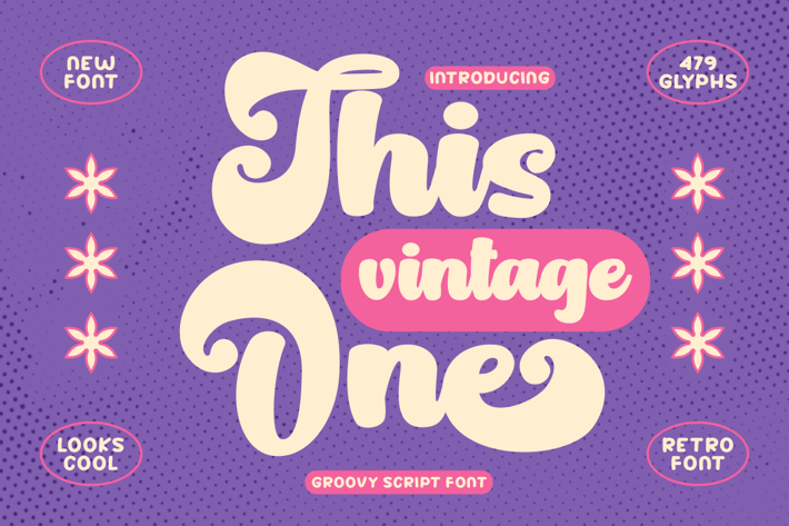 This Vintage One - Retro Font
