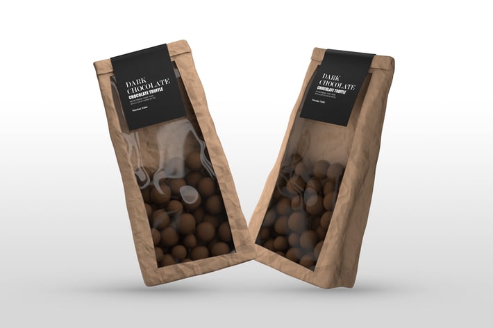 Chocolate Packet Mockups