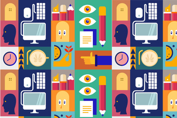 Productivity Illustration Vector