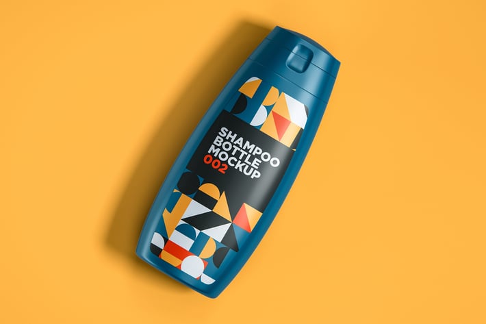 Shampoo Bottle Mockup 002