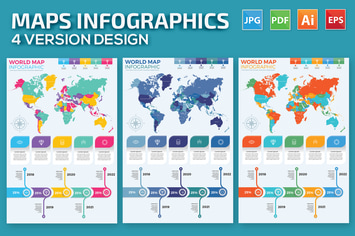 Maps Infographics