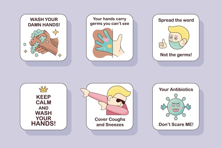 Virus Protection Badges