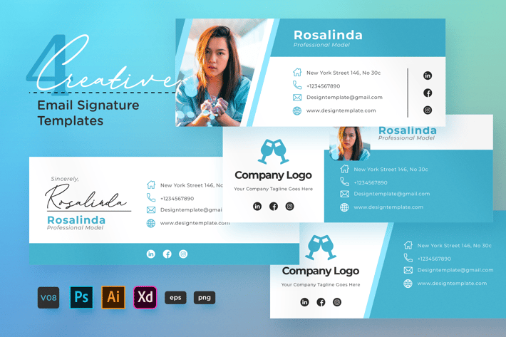 Creative Email Signature Vol.08