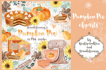 Pumpkin Pie cliparts