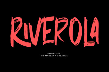 Riverola Brush Font