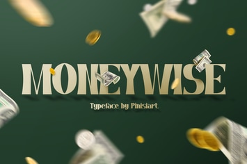 MONEYWISE - Business Display Font
