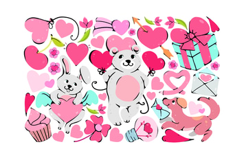 Cute Valentine Clipart