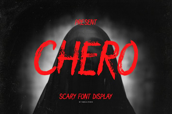 Chero - The Spooky Horror Font 