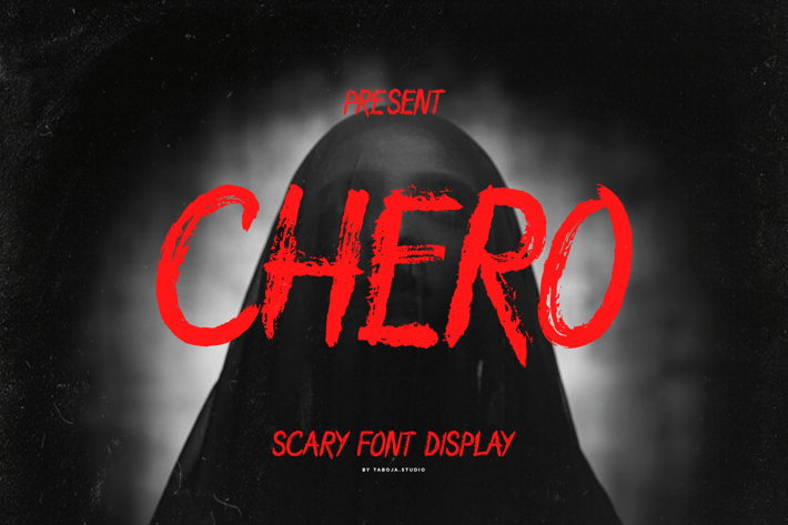 Chero - The Spooky Horror Font 