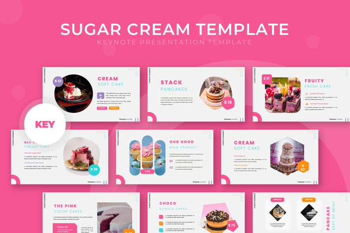 Sugar Cream - Keynote Template