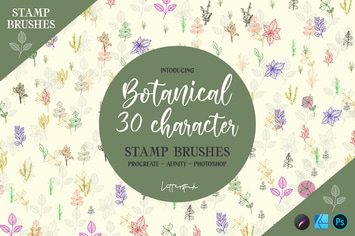 Botanical | Stamp Brushes