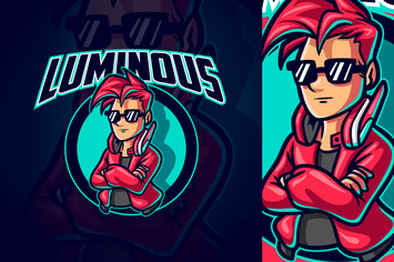 Gamer Boy - Sports & Esports Mascot Logo