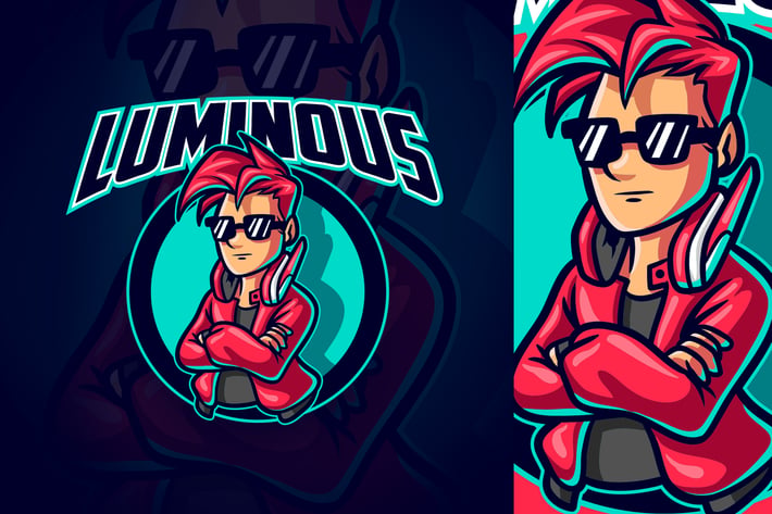 Gamer Boy - Sports & Esports Mascot Logo