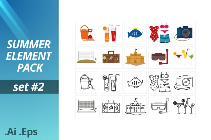 Summer Element Pack Set #2