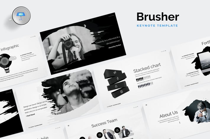 Brusher Keynote Template