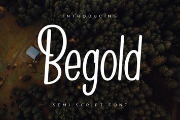 Begold - Semi Script Font