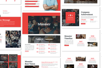 Monsier - Business Template Prensentation