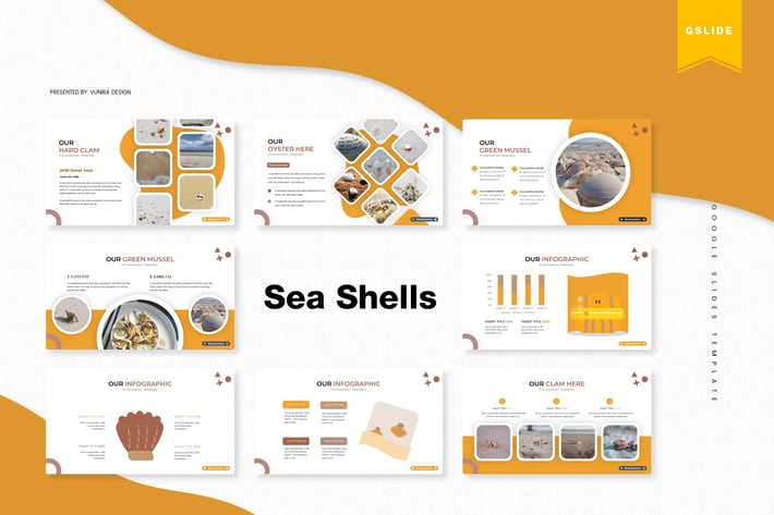 Sea Shells | Google Slides Template