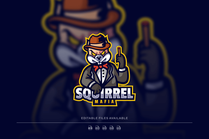 Squirrel Sport and E Sport Logo