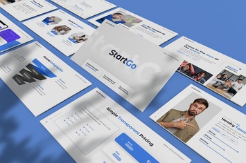 StartGo - Project Plan Powerpoint Template
