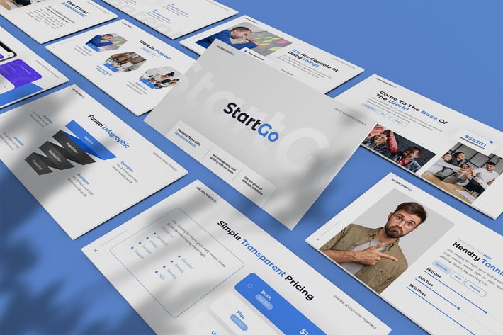 StartGo - Project Plan Powerpoint Template