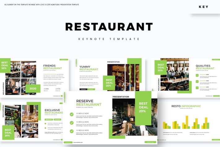 Restaurant - Keynote Template
