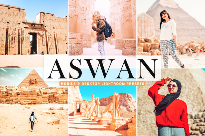 Aswan Mobile & Desktop Lightroom Presets