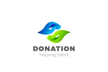 Logo Hands Helping Care Donation Donate