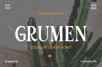 Grumen - Serif