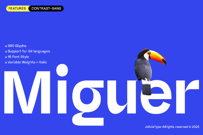 Miguer Sans | Contrast Sans