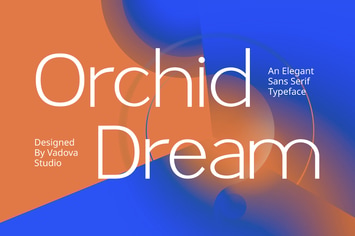 Orchid Dream Elegant Sans Serif Font