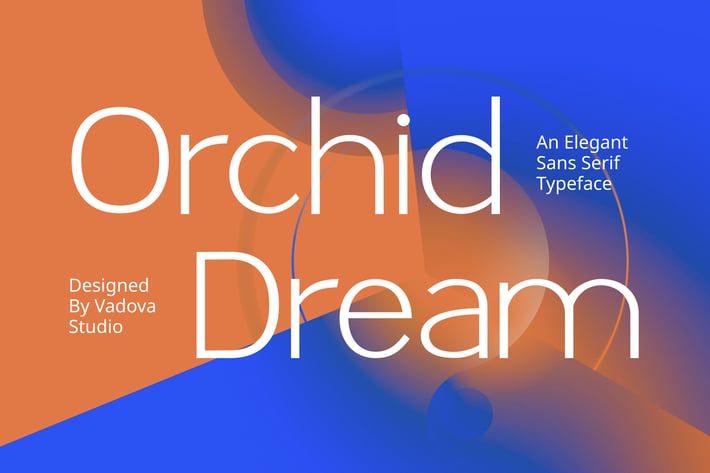 Orchid Dream Elegant Sans Serif Font
