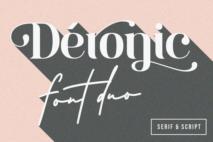 Deronic Font Duo