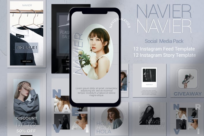  NAVIER Instagram Template 
