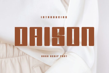 Daison - Sans Serif Font