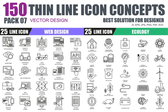 Line icons