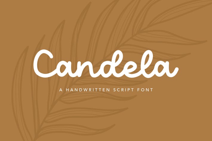 Candela Handwritten Script Font