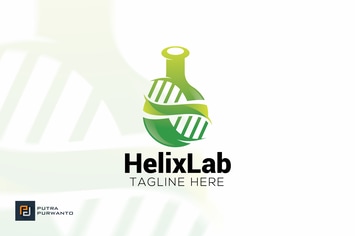 Helix Lab - Logo Template